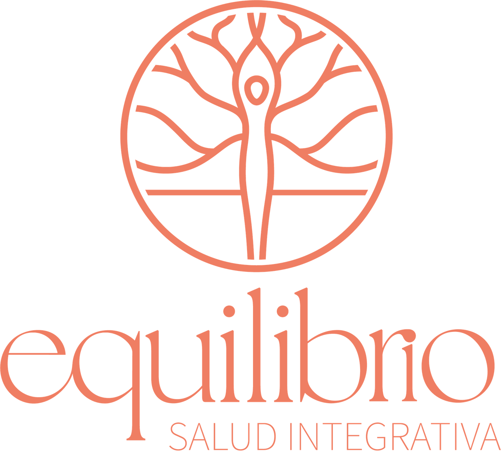 Logotipo de Equilibrio Salud Integrativa, clínica de fisioterapia, osteopatía, podología y psicología en Pilar de la Horadada.