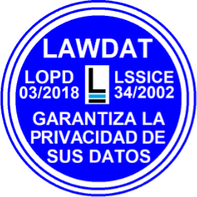 Sello de confianza LAWDAT de protección de datos
